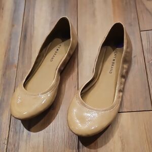 Lucky Brand Women's Tan Ballet Flats
